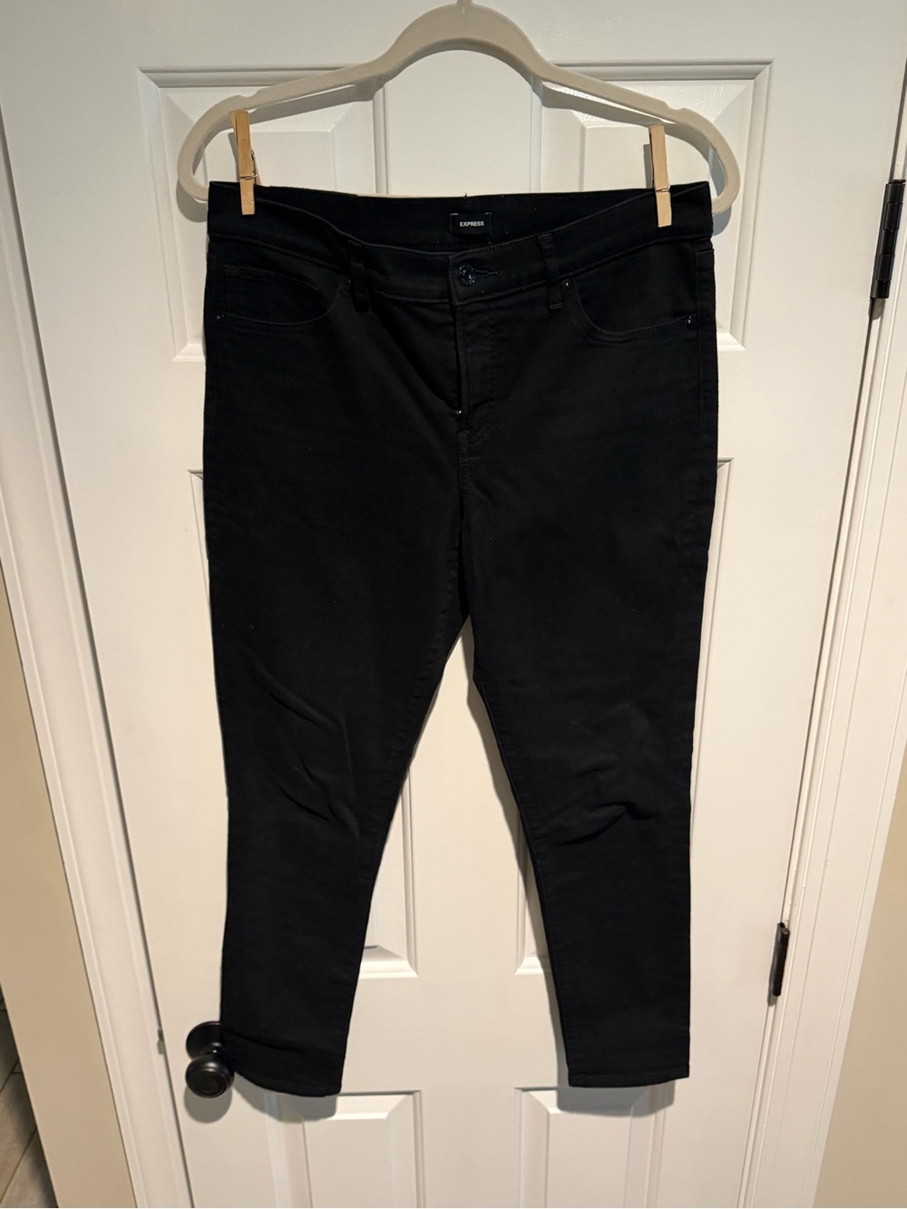 Express Black Stretch Jeggings for Women